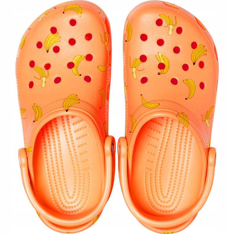 Crocs Kids Classic Vacay Vibes Träskor Orange 206375 801 1