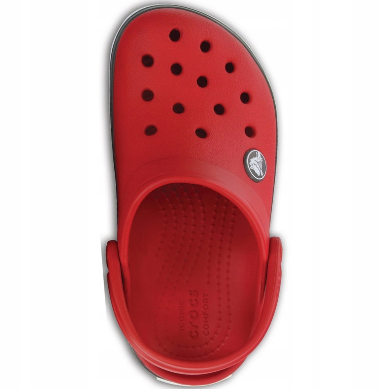 Crocs för barn Crocband Clog K rödgrå 204537 6IB 1