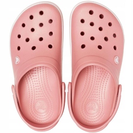 Crocs Crocband smutsigt rosa 11016 6PH vit 1
