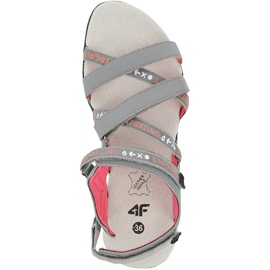 Flickas sandaler 4F flerfärgad HJL20 JSAD001 90S orange rosa grå 1