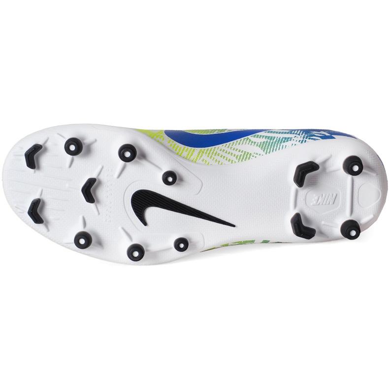 Nike Mercurial Vapor 13 Club Njr FG / MG Junior CV9351 104 fotbollsskor grå mångfärgad 1