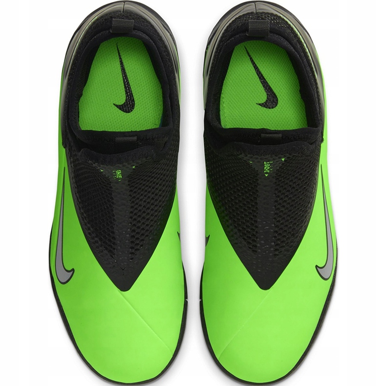 Nike Phantom Vsn 2 Academy Df Tf Junior CD4078 306 fotbollsskor mångfärgad grön 1