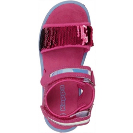 Kappa Seaqueen K Footwear Barn sandaler rosa-blå 260767K 2260 1