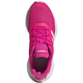 Adidas Tensaur Run K barnskor rosa och vita EG4126 1