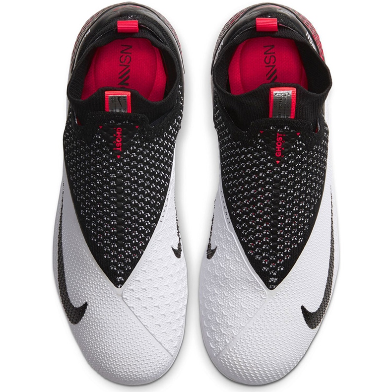 Nike Phantom Vsn 2 Elite Df FG / MG Junior CD4062 106 fotbollsskor mångfärgad vit 1