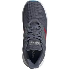 Adidas Duramo 9 K barnskor grå-röda EG7899 1
