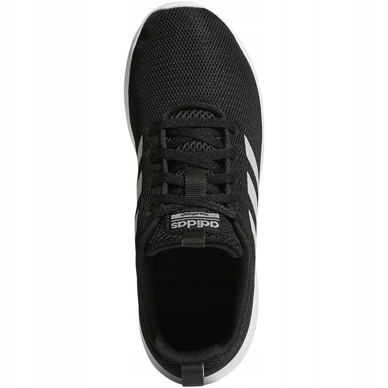 Adidas Lite Racer Cln K barnskor svartvita BB7051 1