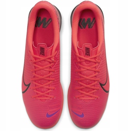 Nike Mercurial Vapor 13 Academy Ic AT7993 606 fotbollsskor rosa röd 1