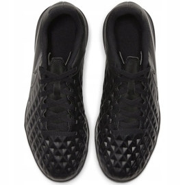 Nike Tiempo Legend 8 Club Tf Junior AT5883 010 fotbollsskor svart svart 1