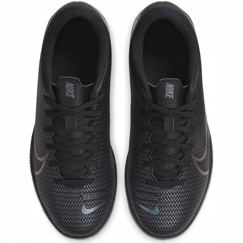 Nike Mercurial Vapor 13 Club Ic Junior AT8169 010 fotbollsskor svart svart 1