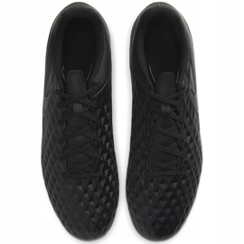 Nike Tiempo Legend 8 Club FG / MG AT6107 010 fotbollsskor svart svart 1