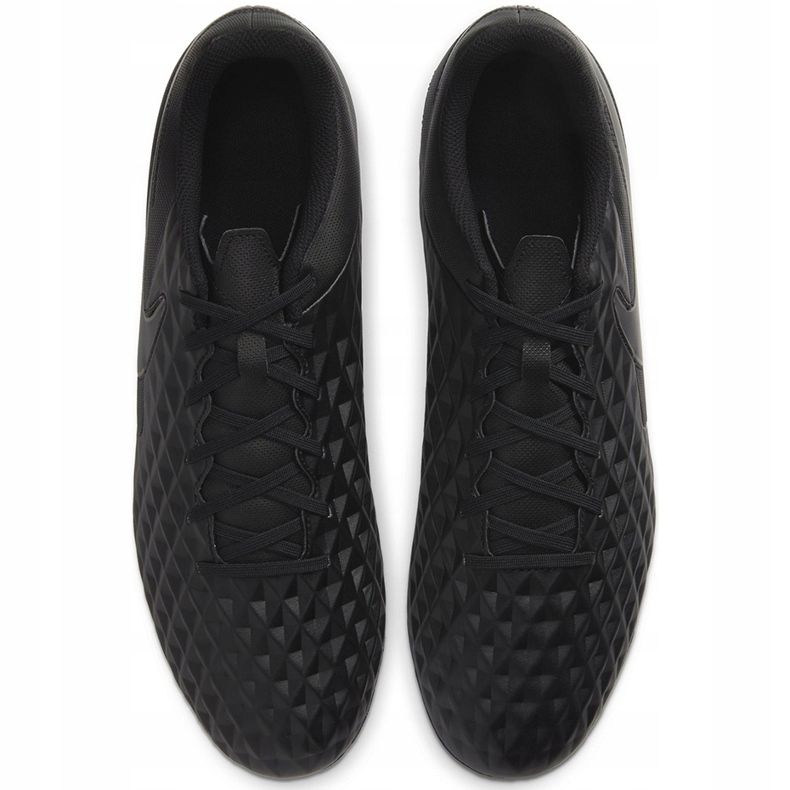 Nike Tiempo Legend 8 Club FG / MG AT6107 010 fotbollsskor svart svart 1