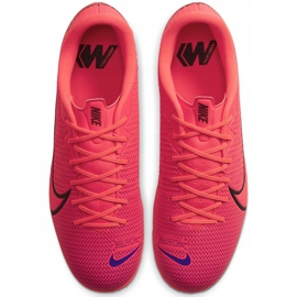 Nike Mercurial Vapor 13 Academy Tf AT7996 606 fotbollsskor röd röd 1