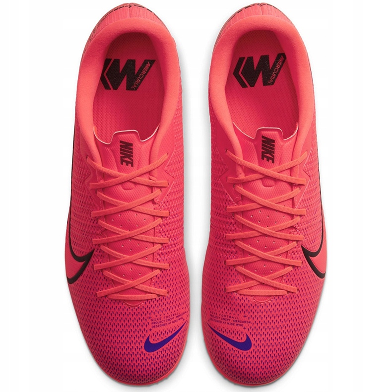 Nike Mercurial Vapor 13 Academy Tf AT7996 606 fotbollsskor röd röd 1