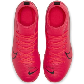 Nike Mercurial Superfly 7 Club FG / MG Junior AT8150 606 fotbollsskor röd röd 1