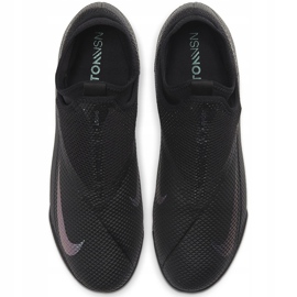 Nike Phantom Vsn 2 Academy Df Tf CD4172 010 fotbollsskor svart svart 1