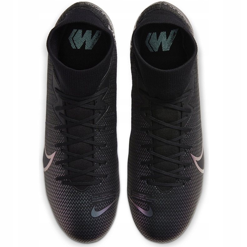 Nike Mercurial Superfly 7 Academy FG / MG AT7946 010 fotbollsskor svart svart 1
