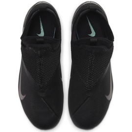 Nike Phantom Vsn 2 Academy Df FG / MG Junior CD4059 010 fotbollsskor svart svart 1