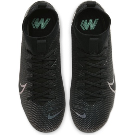 Nike Mercurial Superfly 7 Academy FG / MG Junior AT8120 010 fotbollsskor svart svart 1