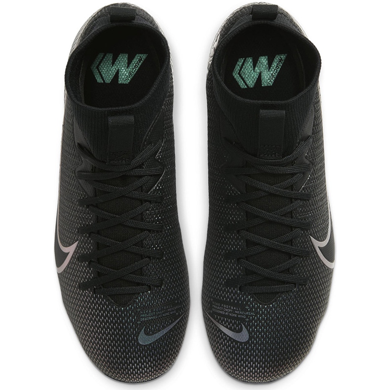 Nike Mercurial Superfly 7 Academy FG / MG Junior AT8120 010 fotbollsskor svart svart 1