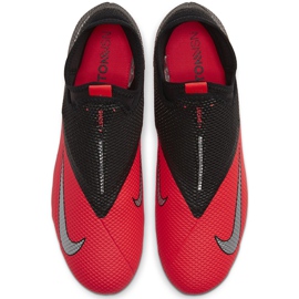 Nike Phantom Vsn 2 Academy Df FG / MG CD4156 606 fotbollsskor röd röd 1