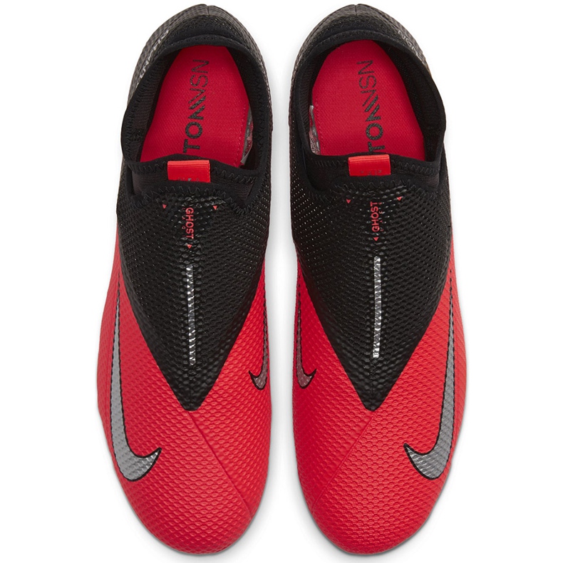 Nike Phantom Vsn 2 Academy Df FG / MG CD4156 606 fotbollsskor röd röd 1
