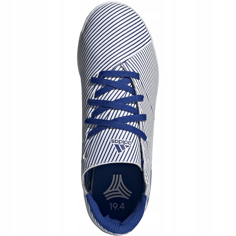 Adidas Nemeziz 19.4 In Jr vita och blå fotbollsskor EF1754 mångfärgad 1