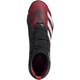 Adidas Predator 20.3 Tf fotbollsskor svarta och röda EF2208 mångfärgad 1