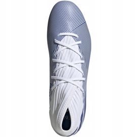 Fotbollsskor adidas Nemeziz 19.3 Fg vit och blå EG7202 mångfärgad 1