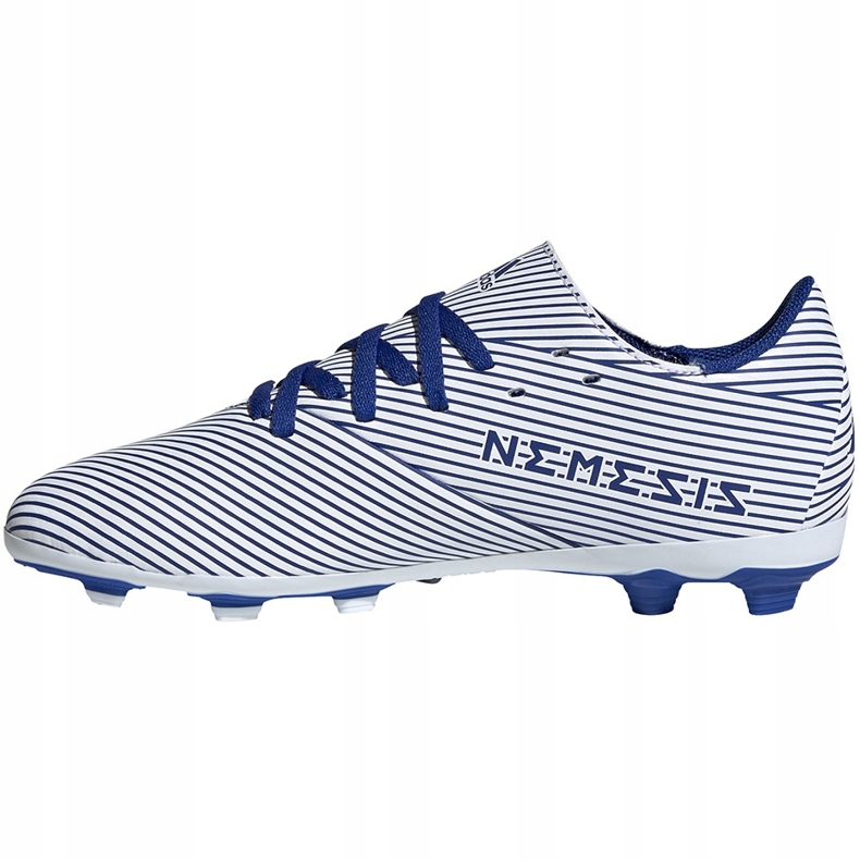 Adidas Nemeziz 19.4 FxG Junior EF1740 fotbollsskor mångfärgad vit 1