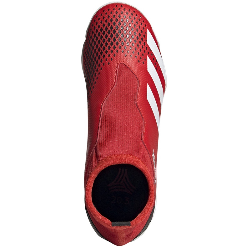 Adidas Predator 20.3 Ll I Junior EF1952 fotbollsskor mångfärgad röd 1