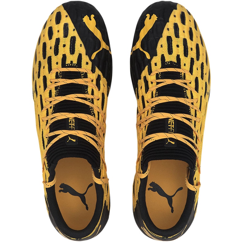 Puma Future 5.1 Netfit Low Fg Ag fotbollsskor gula 105791 02 2