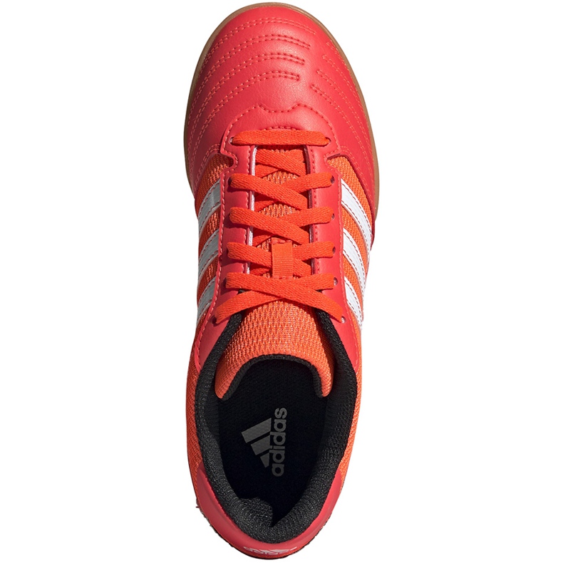 Adidas Super Sala Junior röda fotbollsskor FV2639 1