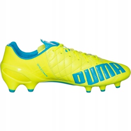 Fotbollsskor Puma Evo Speed ​​1.4 Lth Fg gulblå 103615 03 1