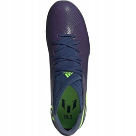 Adidas Nemeziz Messi 19.3 Tf EF1809 fotbollsskor mångfärgad purpur 1