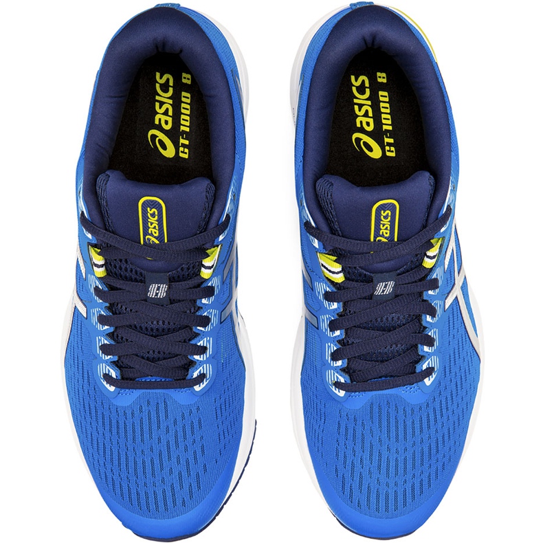 Herrskor Asics GT-1000 8 blå 1011A540 401 vit 1