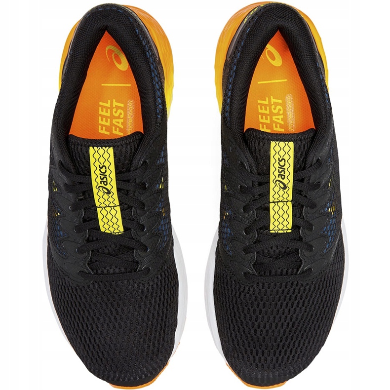 Herrskor Asics Roadhawk Ff 2 svart och orange 1011A136 005 1
