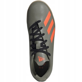 Grön adidas X 19.4 In Junior fotbollsskor EF8379 1