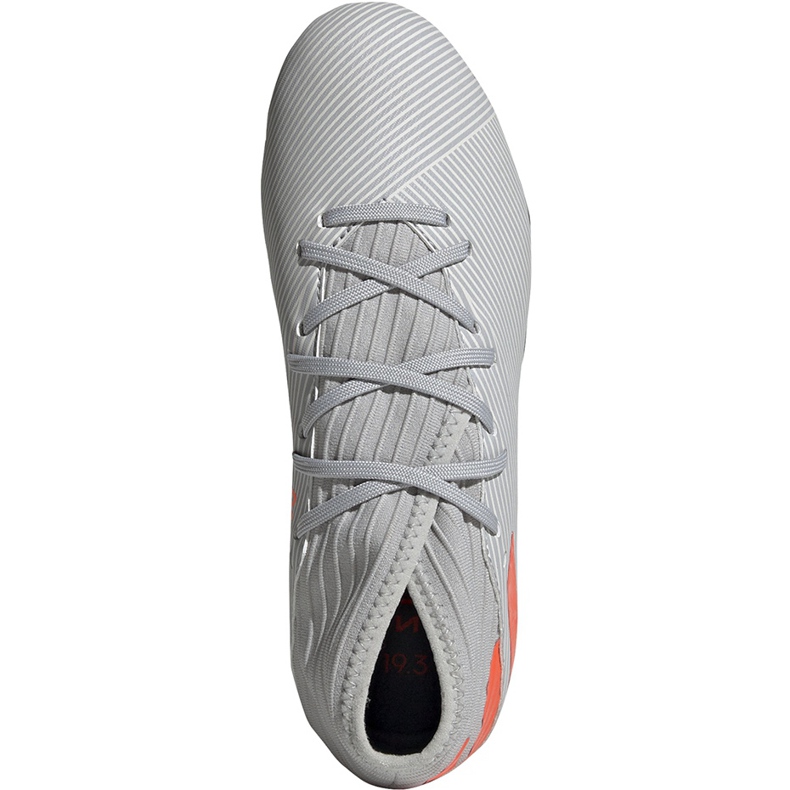 Adidas Nemeziz 19.3 Fg Jr grå fotbollsskor EF8302 mångfärgad 1