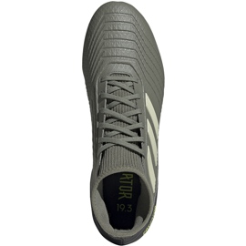 Adidas Predator 19.3 Fg EF8208 fotbollsskor grå grå 1