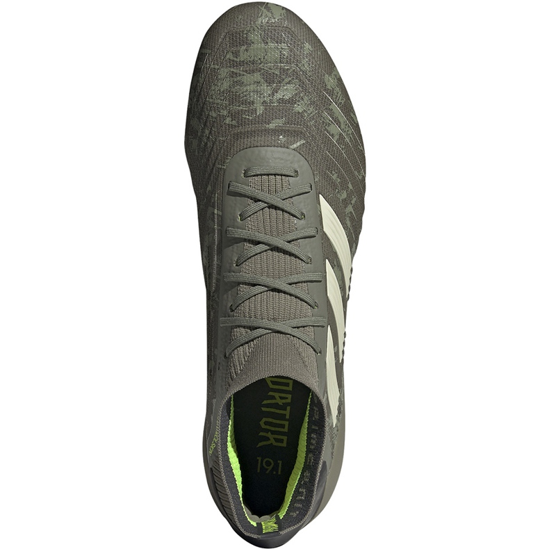 Adidas Predator 19.1 Fg EF8205 fotbollsskor grå grå 1