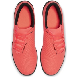 Nike Phantom Venom Club Tf AO0579 810 fotbollsskor vit, orange (lax) orange 1
