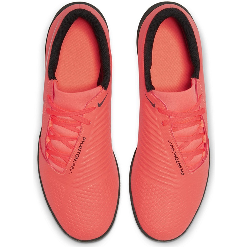 Nike Phantom Venom Club Tf AO0579 810 fotbollsskor vit, orange (lax) orange 1