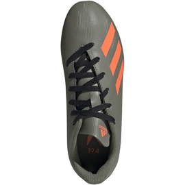 Gröna adidas X 19.4 FxG Jr fotbollsskor EF8377 mångfärgad grå 1