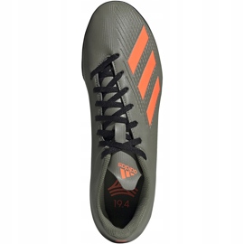 Gröna adidas X 19.4 Tf fotbollsskor EF8370 grå 1