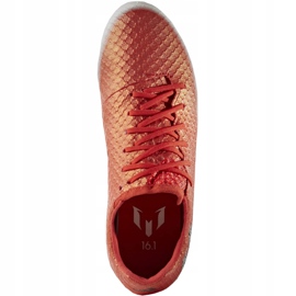 Adidas Messi 16.1 Fg Jr BA9142 fotbollsskor mångfärgad röd 1