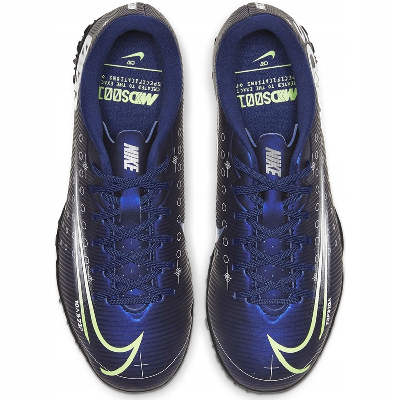 Nike Mercurial Vapor 13 Academy Mds Tf CJ1306 401 fotbollsskor marinblå marinblå 1