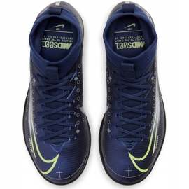 Nike Mercurial Superfly 7 Academy Mds Ic Junior BQ5529 401 fotbollsskor marinblå marinblå 1