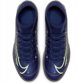 Nike Mercurial Superfly 7 Club Mds Ic Junior BQ5417 401 fotbollsskor marinblå marinblå 1