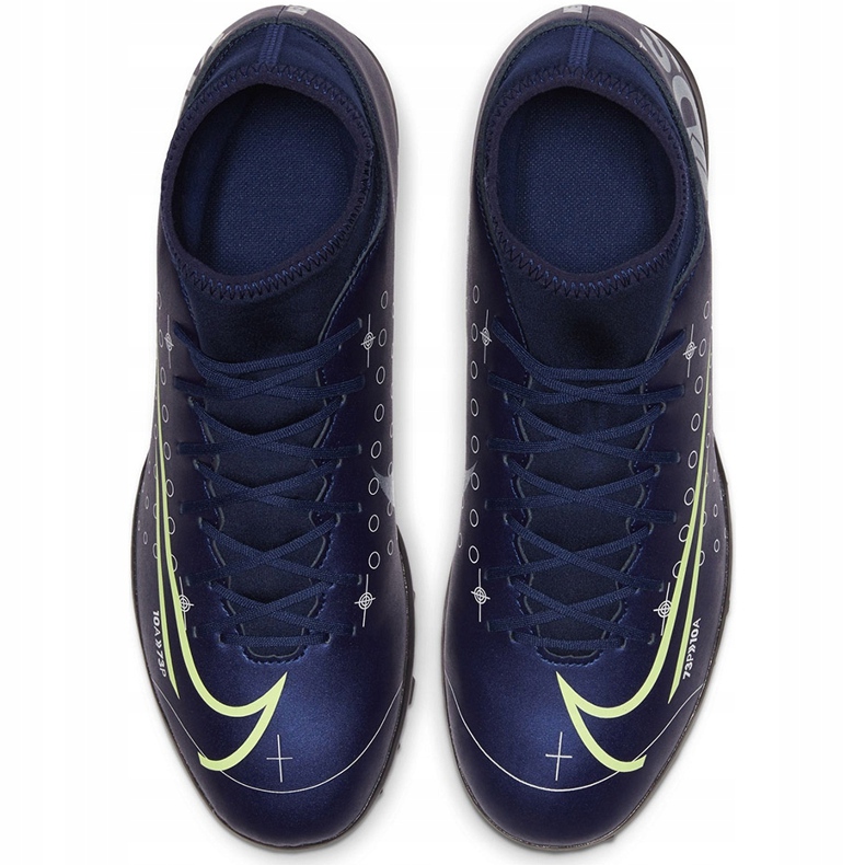 Nike Mercurial Superfly 7 Club Mds Tf BQ5437 401 fotbollsskor marinblå marinblå 1